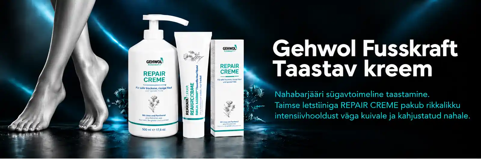 GEHWOL Fusskraft Taastav kreem
